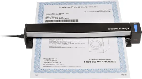 Vista 3 de Fujitsu ScanSnap S1100 CLR 600DPI USB Escáner móvil (PA03610-B005)
