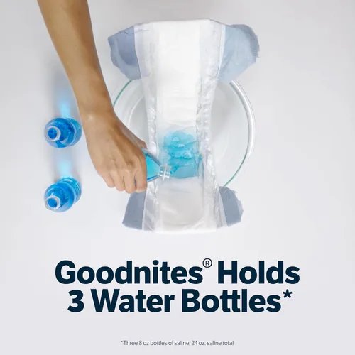 Vista 9 de Goodnites Ropa interior nocturna para niñas, talla XXL (120-165 libras), 54 unidades, el embalaje puede variar