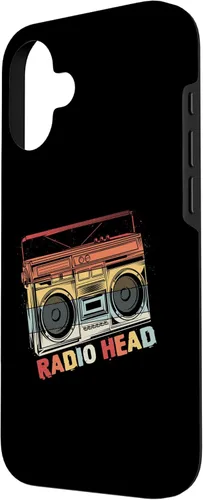 Vista 2 de Funda vintage de Radio In Head Music Matching Band Cassette Player para iPhone 16