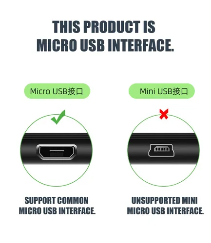 Vista 3 de Extensión micro USB, paquete de 4 cables de extensión micro B macho a hembra de 90 grados, cable de extensión izquierdo micro USB para computadoras