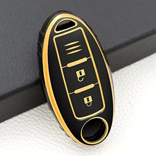 Vista 15 de TPU Car Remote Key Case Cover Shell, for Nissan Qashqai J10J11 X-Trail T31T32 Kicks Tiida Pathfinder Murano Note Juke for Infiniti