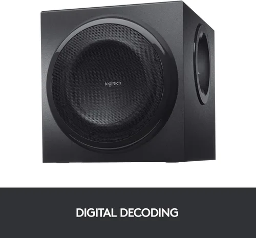 Vista 7 de Sistema de altavoces de sonido envolvente Logitech Z906 5.1 - Certificado THX, Dolby Digital y DTS Digital - Negro