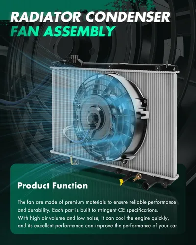 Vista 7 de SCITOO 622840 Ventilador de Radiador Compatible para Chevrolet Sonic 2012-2017