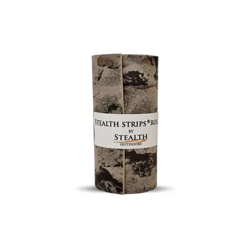 Vista 13 de Stealth Strips Cinta Silenciadora Conceal Camo Tela Silenciadora Autoadhesiva Ideal para Silenciar Todo tu Equipo de Caza Metálico y Accesorios