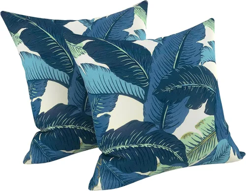 Vista 95 de LVTXIII - Juego de fundas para cojines de sofá o sillón de exteriores, para lumbar, no se decoloran, 2 unidades de 12" x 20", con relleno, estampado