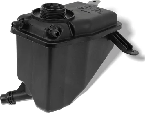 SCITOO Radiator Tank Coolant Recovery Overflow Reservoir Tank Coolant Reservoir Bottle [W/Sensor &with Cap] compatible with for BMW 525i