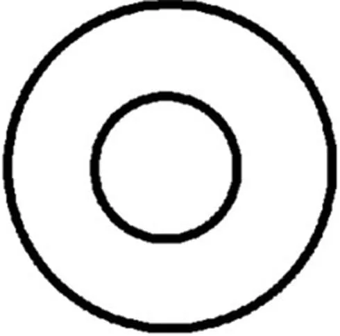 Vista 2 de Au-ve-co - Arandelas planas de nailon de 100 1/4 pulgadas, diámetro interior de 0.281 pulgadas de grosor