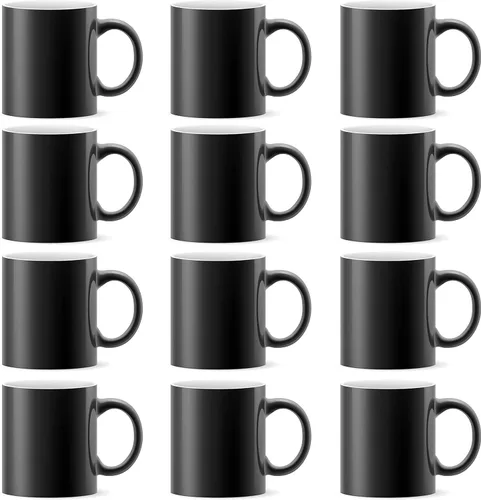 Vista 9 de TANGLONG Tazas de sublimación de 15 onzas, tazas de café a granel, tazas para sublimar, 6 colores surtidos, juego de 12