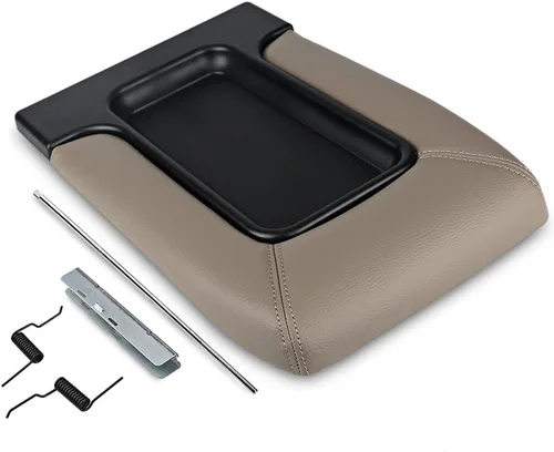 Kit de reposabrazos de tapa de consola central compatible con Cadillac Chevrolet GMC Pickup Truck Suburban Tahoe Silverado Sierra Yukon XL reemplaza