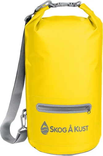 Vista 10 de Skog Å Kust DrySak - Bolsa impermeable con tapa enrollable para viajes y al aire libre - tamaños de 5, 10 y 20 litros