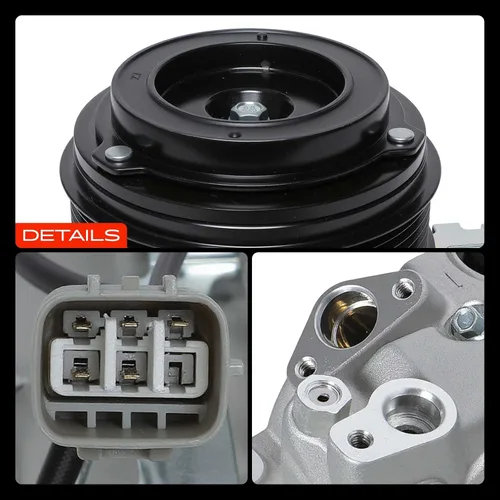 Vista 9 de A-Premium Compresor A/C con embrague compatible con Toyota Highlander 3.5L 2008-2010