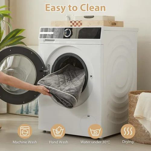 Vista 4 de WNPETHOME Camas ortopédicas XL para perros grandes, impermeables, cama extra grande para perros con funda lavable extraíble, cama para jaula