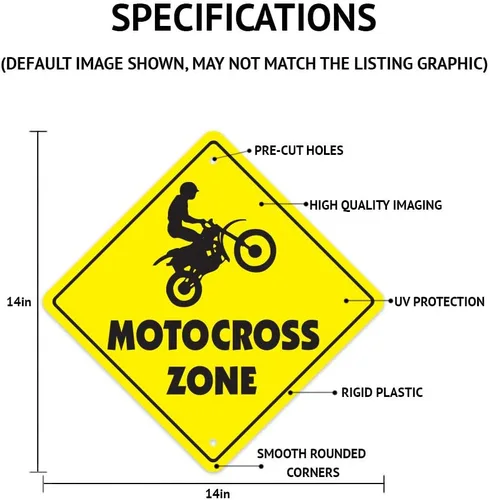 Vista 2 de Nail Tech Crossing Sign Zone Xing Interior/exterior Uñas altas de 14 pulgadas de alto, manicura y pedicura