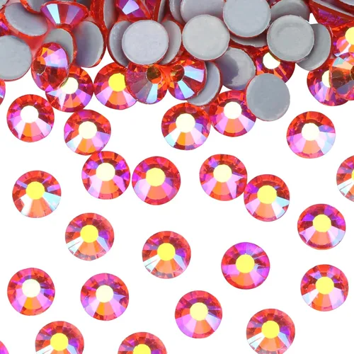 Vista 9 de Hot Fix - Diamantes de imitación de cristal con parte trasera plana, gemas de 0.189 in (20 ss, 1440 piezas, zafiro)