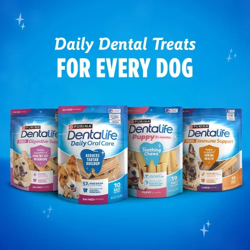 Vista 10 de Dentalife ActivFresh Masticables para Perro para Perros Mini y Pequeños 5-20 lbs., Masticables Dentales para Refrescar el Aliento, Sabor a Pollo