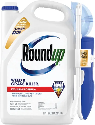 Vista 13 de Roundup Concentrado para eliminar malezas y hierbas, uso en y alrededor de macizos de flores, pasarelas y otras áreas de tu patio, 35.2 onzas