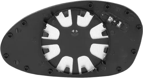 Vista 3 de X AUTOHAUX 1 Par de Cristales de Espejo Lateral de Coche con Placa de Soporte Calefactada de Vidrio Tintado Azul para BMW E86 E88 E90 E91 E92 E93