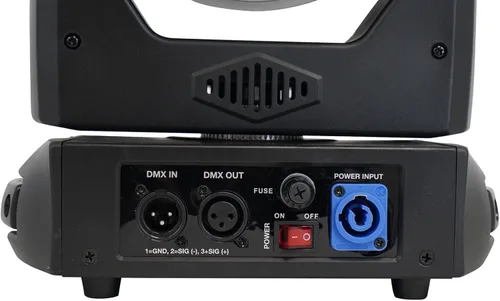 Vista 5 de Rockville Rock SPOT 260W DJ Móvil Cabeza Spot/GOBO Luz+Controlador DMX Inalámbrico