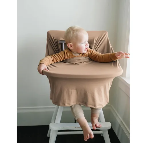 Vista 4 de Konssy Fundas de asiento de automóvil para bebé, toldo multiusos para asiento de automóvil, funda elástica para asiento de automóvil, regalos
