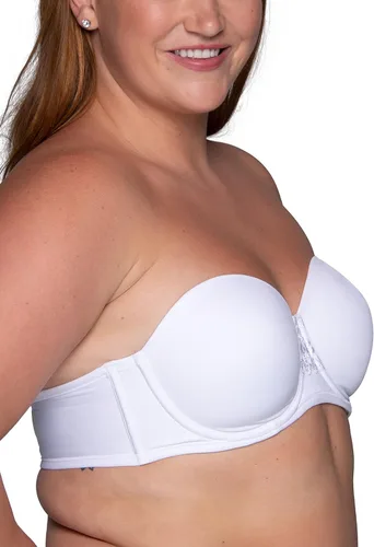 Vista 2 de Vanity Fair Women's Beauty Back Smoothing Strapless Bra, 4-Way Stretch Fabric, Lightly Lined Cups Up to H