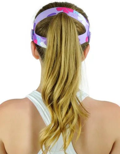 Vista 5 de Correa para gafas de lacrosse para niña/mujer y hockey sobre hierba - Estampados (las gafas se venden por separado)