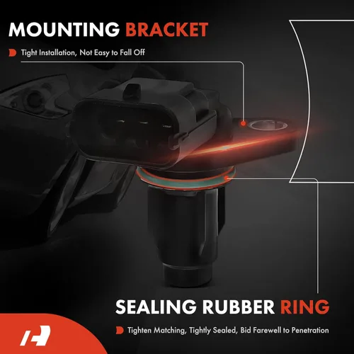 Vista 3 de A-Premium Sensor de posición del árbol de levas del motor compatible con Hyundai Sonata 2015-2019, Accent 2011-2019, Veloster, Kona, Elantra y Kia