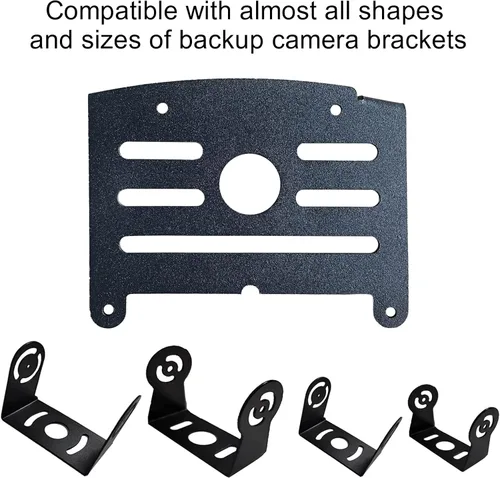 Vista 7 de VOONOA Adaptador universal de soporte de cámara de respaldo para Furrion Kit de montaje preinstalado preinstalado con enchufe de alambre de cola