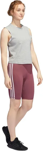 Vista 3 de adidas Pantalones cortos de ciclismo de 3 rayas Sportswear Essentials para mujer