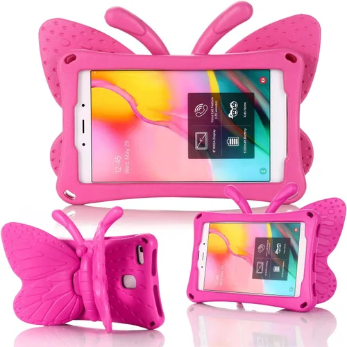 Vista 32 de Funda infantil para tableta Samsung Galaxy Tab A de 8.0 pulgadas (SM-T290/T295/T297/T380/T385/T387) (2019/2018/2017) con soporte y mango