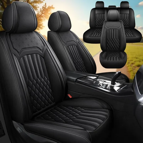 Vista 21 de Funda de asiento de automóvil para Volvo XC40 2019-2025, fundas de asiento suaves impermeables con compatible con bolsa de aire, accesorios