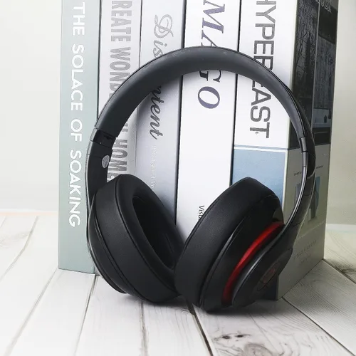 Vista 9 de Krone Kalpasmos Almohadillas de repuesto para Beats Studio 3 y Studio 2, piezas de repuesto mejoradas de Beats Studio 3 y accesorios para Negro