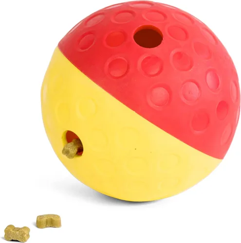 Vista 12 de Planet Dog Orbee-Tuff Snoop - Juguete interactivo dispensador de premios para perros, grande, azul