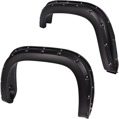Vista 13 de PIT66 Aletas de parachoques, compatibles con Chevy Silverado 1500 07-13/Silverado 07-14 2500 HD 3500 HD