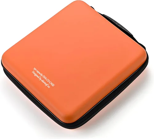 Vista 69 de Funda para DVD, estuche de CD EVA, organizador de almacenamiento, portátil, protector de DVD, soporte para billetera para coche