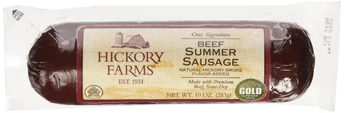 Hickory Farms Salchicha de Verano de Res