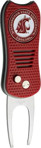 Vista 41 de Team Golf NCAA - Herramienta de divot de hoja conmutadora con marcador magnético de doble cara, presenta diseño patentado de una sola punta, causa