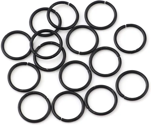 Vista 3 de HDSupplies 200 anillos de salto de 0.118 in de bronce antiguo, calibre 24 (0.020 in de grosor)