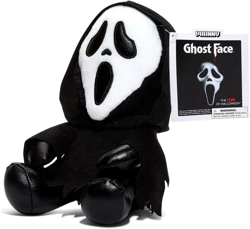 Vista 8 de Kidrobot Ghost Face - Peluche Phunny de 8 pulgadas