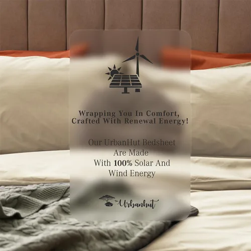 Vista 35 de URBANHUT Juego de sábanas de algodón egipcio de 1000 hilos tamaño completo, 4 piezas, suaves y transpirables, sábanas de hotel de lujo que se