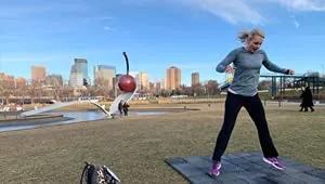 Vista 7 de Walk Across America 50 States 50 Workouts Jenny Ford Walking Program Beginner Workouts Exercise Fitness DVD