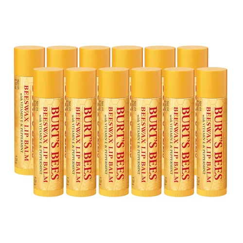 Vista 16 de Burt's Bees Lip Balm - Original Beeswax, Lip Moisturizer With Responsibly Sourced Beeswax, Tint-Free