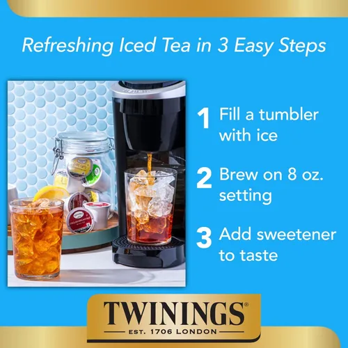 Vista 4 de Twinings English Breakfast Tea Keurig K-Cups, 24 unidades (paquete de 4)