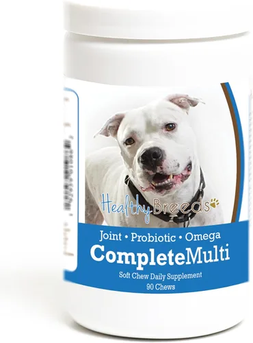 Vista 376 de Healthy Breeds Cavalier King Charles Spaniel - Multivitamínico todo en uno, completo con probióticos, glucosamina, condroitina y omegas, 60