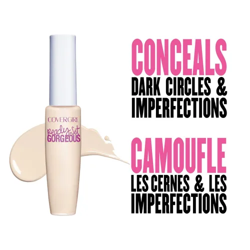 Vista 5 de COVERGIRL - Corrector mate limpio, sin aceite, fórmula ligera, mezclable, cobertura de aspecto natural, 100% libre de crueldad animal