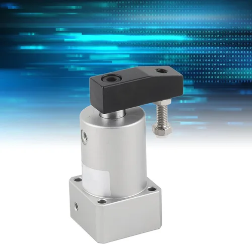 Vista 6 de Cilindro neumático del aire rotatorio, tipo compuesto de la acción del ángulo de 90 grados de ángulo de la esquina de la prensa de rotación