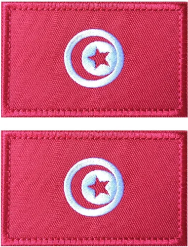 Vista 118 de 2 unidades AliPlus Parches de bandera de Afganistán bordados, parches tácticos militares de moral con gancho y bucle