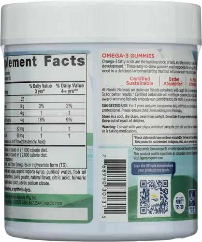 Vista 2 de Nordic Naturals Gomitas Nordic Omega 3, 120 CT