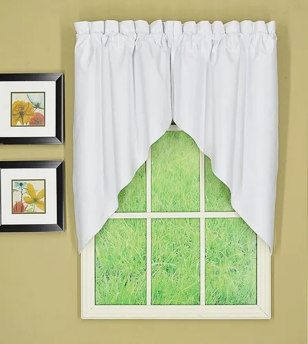 Vista 13 de Today's Curtain Horizon Cenefa opaca térmica, albaricoque, 58 pulgadas de ancho x 15 pulgadas de largo