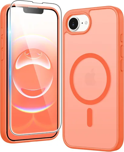 Vista 28 de FNTCASE para iPhone Air Case Clear: Fundas magnéticas para teléfono con protector de pantalla a prueba de caídas, compatibles con Magsafe, delgadas