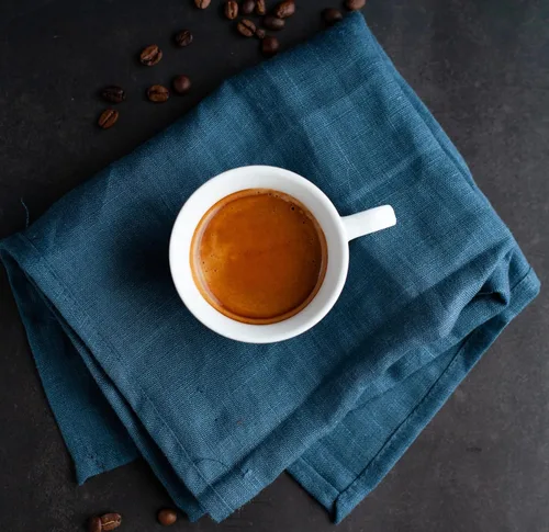 Vista 9 de Cusinox - Juego de tazas de café expreso de porcelana blanca para café expreso, 2 onzas